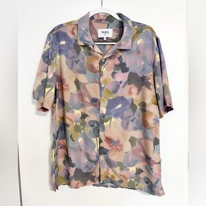 Wax London Men’s Didcot Botanic Short Sleeve Shirt
